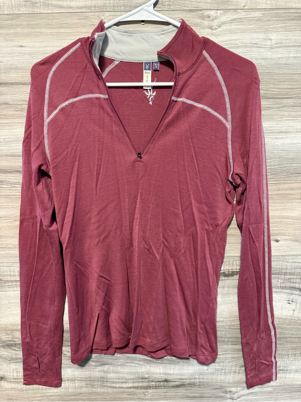 Ibex women's 1/4-zip pullover